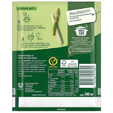 Mengenfehler? 🤔 27x Knorr Feinschmecker Spargel Suppe Weiß & Grün ab 11€ (statt 27€) Mengenfehler? 🤔 27x Knorr Feinschmecker Spargel Suppe Weiß & Grün ab 11€ (statt 27€)