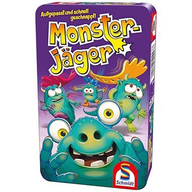 👹 Schmidt Spiele Monsterjäger Reisespiel in Metalldose für 5,70€ (statt 11€)