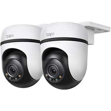 📹 2er Pack Tapo C510W 2K 360° Outdoor WLAN-Überwachungskamera für 69,99€ (statt 84€)
