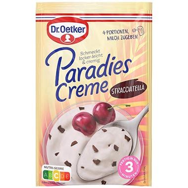 🥄 12er Pack Dr.Oetker Paradies Creme Stracciatella ab 5,27€ (statt 15€)