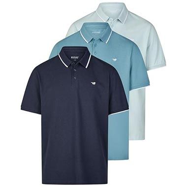 👕 3er Pack Mustang Pablo Poloshirts für 59,99€ (statt 70€)