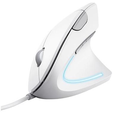 🖱️ Trust Verto White Vertikale, Ergonomische Maus mit 1,6K DPI für 15,89€ (statt 23€)