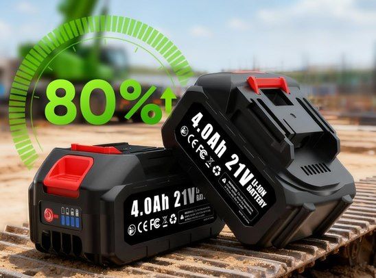 👷🏽‍♀️ J KU 2in1 elektr. Fettpresse mit 150 ml/min & 2x 4 Ah für 65,99€ (statt 110€)