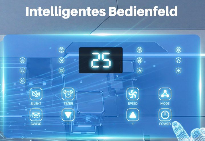 🧊 OKYUK 200W Mobiles Klimagerät mit 1.800 BTU für 212€ (statt 297€)