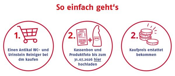 dm: Antikal WC- und Urinstein Reiniger kostenlos abstauben dm: Antikal WC und Urinstein Reiniger kostenlos abstauben