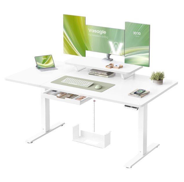 💼 VASAGLE höhenverstellbarer Schreibtisch, 140 x 70 cm für 89,99€ (statt 105€)