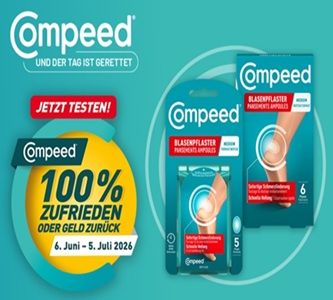 COMPEED CASHBACK: ZUFRIEDEN ODER GELD ZURÜCK