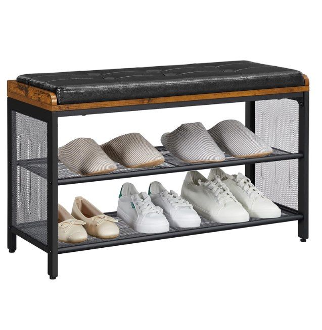 👟 VASAGLE gepolsterte Sitz- & Schuhbank mit Gitterablage für 37,99€ (statt 50€)