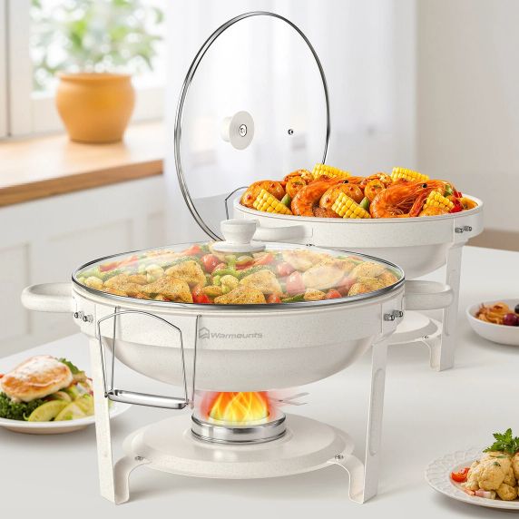 🥘 2x WARMOUNTS Warmhalteplatten mit Maifan-Beschichtung & Glasdeckel für 58,60€ (statt 73€) 🥘 2x WARMOUNTS Warmhalteplatten mit Maifan Beschichtung & Glasdeckel für 58,60€ (statt 73€)