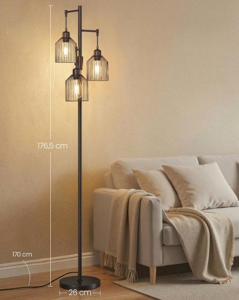 💡 VASAGLE 3-flammige Stehlampe mit Metallschirm für 42,53€ (statt 55€) 💡 VASAGLE 3 flammige Stehlampe mit Metallschirm für 42,53€ (statt 55€)