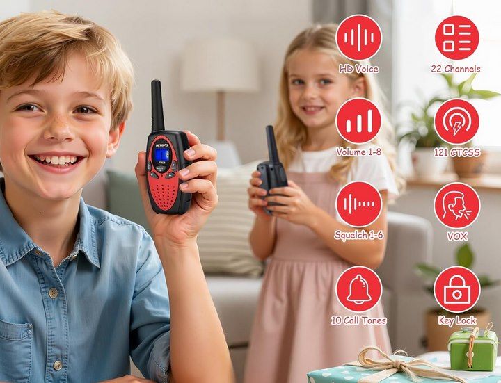 🔊 4x Retevis RT628 Walkie Talkie PMR446 Funkgeräte für 19,14€ (statt 30€)