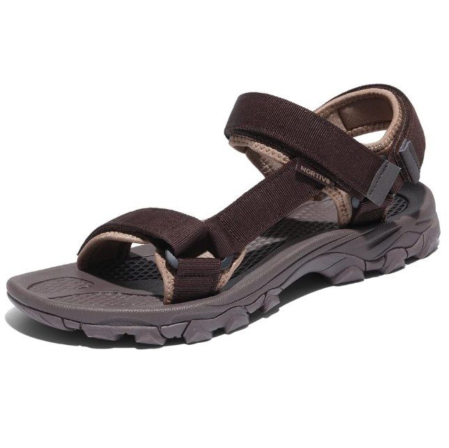 🩴 NORTIV 8 Herren Sommersandalen in Schwarz oder Braun für 19,79€ (statt 30€)