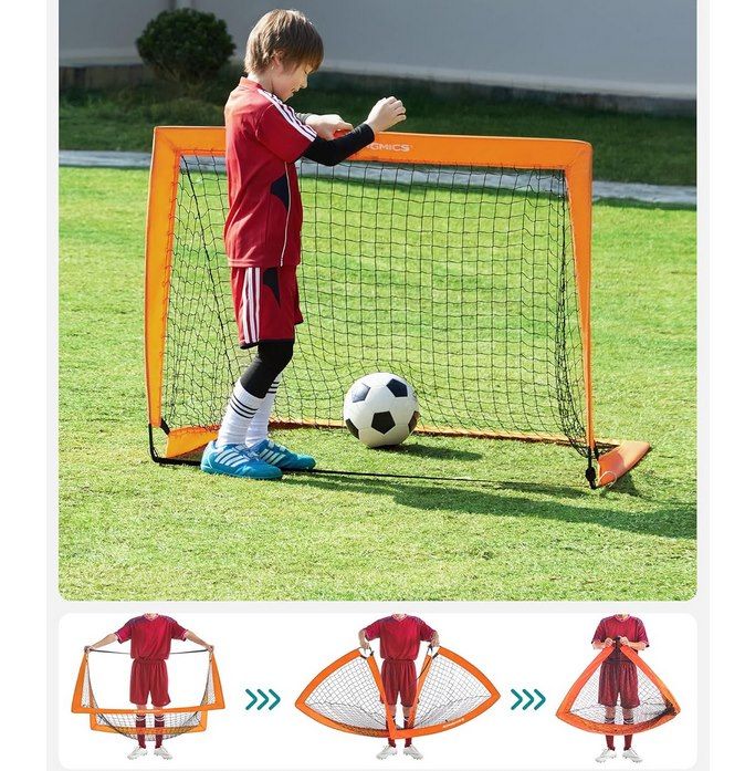 ⚽ 2x SONGMICS PopUp Fußballtor (90 x 120 x 90cm) für Kinder für 22,79€ (statt 30€) ⚽ 2x SONGMICS PopUp Fußballtor (90 x 120 x 90cm) für Kinder für 22,79€ (statt 30€)