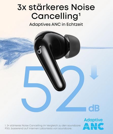 🎧 soundcore by Anker P31i Noise Cancellation Earbuds für 39,99€ (statt 70€) 🎧 soundcore by Anker P31i Noise Cancellation Earbuds für 39,99€ (statt 70€)