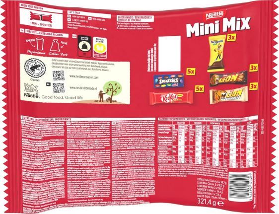 🍫 19er Pack Nestle Mini Mix Schokoladenriegel mit 5 Sorten ab 4,84€ (statt 7€) 🍫 19er Pack Nestle Mini Mix Schokoladenriegel mit 5 Sorten ab 4,84€ (statt 7€)