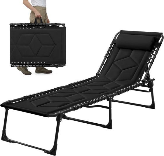 🏖️ Palawano Faltbare Sonnenliege mit 5-Fach Verstellbarer Rückenlehne für 29,99€ (statt 60€) 🏖️ Palawano Faltbare Sonnenliege mit 5 Fach Verstellbarer Rückenlehne für 29,99€ (statt 60€)