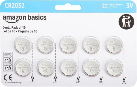 🔋 10er Pack Amazon Basics CR2032 Lithium-Knopfzellenbatterie ab 3,94€ (statt 7€) 🔋 10er Pack Amazon Basics CR2032 Lithium Knopfzellenbatterie ab 3,94€ (statt 7€)