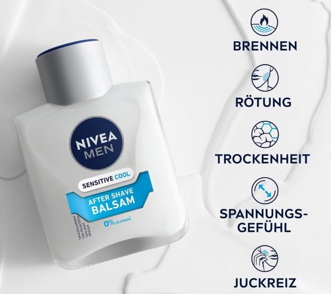 🪒 Nivea Men Sensitive Cool After Shave Balsam, 100ml ab 4,81€ (statt 7€)