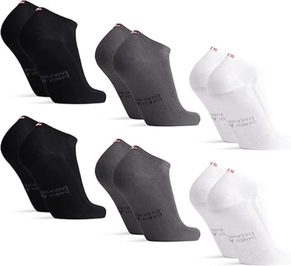 🧦 6er Pack Danish Endurance Atmungsaktive Sneaker-Socken für 23,45€ (statt 33€) 🧦 6er Pack Danish Endurance Atmungsaktive Sneaker Socken für 23,45€ (statt 33€)