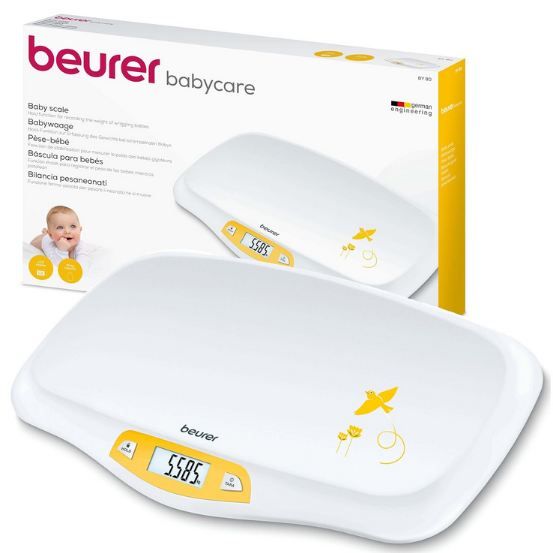 ⚖️ Beurer BY 80 Baby- & Tierwaage bis 20kg für 33,99€ (statt 40€)