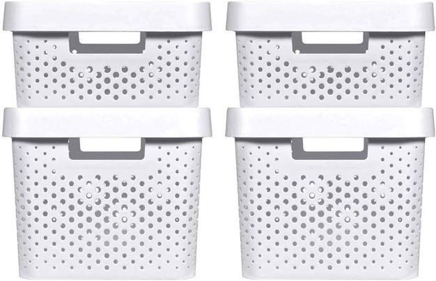 🧸 4er Set Curver Infinity Aufbewahrungsboxen (2x 11L + 2x 17L) für 24,99€ (statt 40€) 🧸 4er Set Curver Infinity Aufbewahrungsboxen (2x 11L + 2x 17L) für 24,99€ (statt 40€)