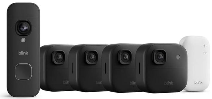 📸 4er Pack Blink Outdoor 2K+ Kameras + Sync Modul + Türklingel für 107,99€ (statt 190€)