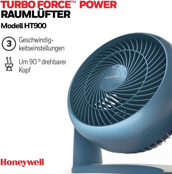 🌪️ Honeywell HT900NE4 TurboForce Turbo-Ventilator für 25,99€ (statt 36€) 🌪️ Honeywell HT900NE4 TurboForce Turbo Ventilator für 25,99€ (statt 36€)