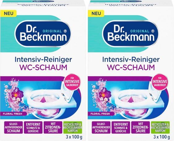 🚽 2 x 3er Pack Dr. Beckmann Aktivkohle WC-Schaum Floral Fres für 4,99€ (statt 7€) 🚽 2 x 3er Pack Dr. Beckmann Aktivkohle WC Schaum Floral Fres für 4,99€ (statt 7€)