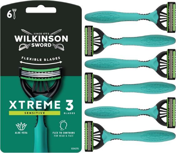 🪒 6er Pack Wilkinson Sword Xtreme 3 Sensitive Einwegrasierer ab 3,80€ (statt 5€) 🪒 6er Pack Wilkinson Sword Xtreme 3 Sensitive Einwegrasierer ab 3,80€ (statt 5€)