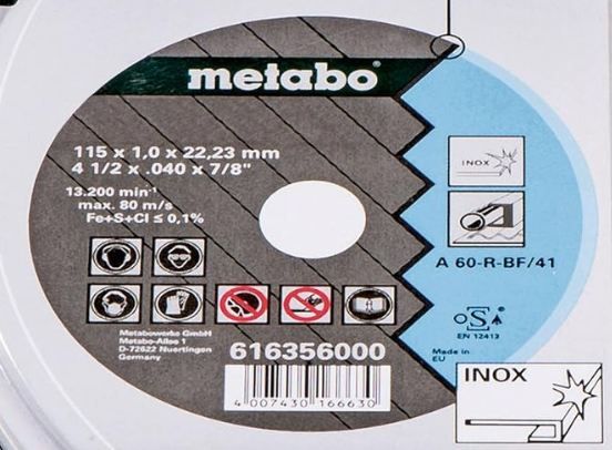 🪚 10er Pack Metabo Trennscheiben, SP 115 x 1,0 x 22,23 Inox für 7,82€ (statt 11€) 🪚 10er Pack Metabo Trennscheiben, SP 115 x 1,0 x 22,23 Inox für 7,82€ (statt 11€)