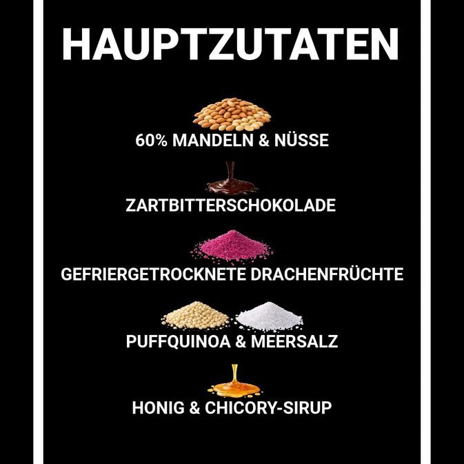 🍫 12er Pack LOVELOVE Dark Dragon Nussriegel für 11,95€ (statt 25€)