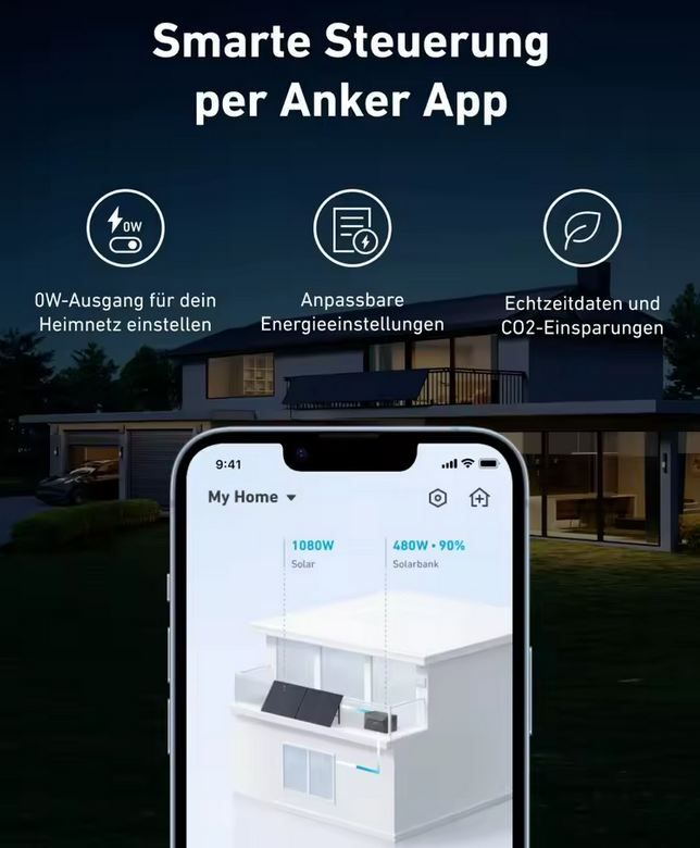 🔋 Anker Solix E1600 Gen2 LiFePO4 Solarbank mit 1.600Wh für 255€ (statt 325€) 🔋 Anker Solix E1600 Gen2 LiFePO4 Solarbank mit 1.600Wh für 255€ (statt 325€)