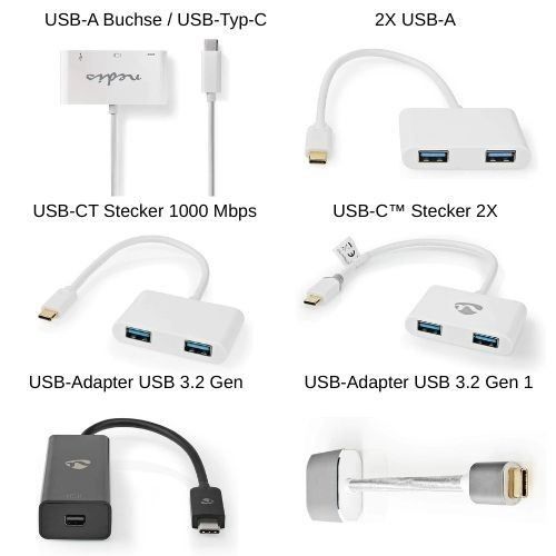 🖥️ eBay: -55% Rabatt auf Nedis USB-Adapter – z.B. USB-C Adapter für 4,50€ (statt 9€)