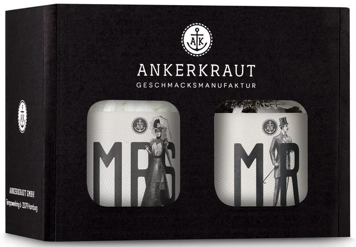 🧂 Ankerkraut (Mr. & Mrs.) Hochzeits Box mit Salz & Pfeffer für 15,95€ (statt 20€)