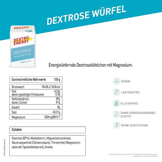 💪🏻 18er Pack Dextro Energy Würfel Magnesium ab 13,89€ (statt 18€) 💪🏻 18er Pack Dextro Energy Würfel Magnesium ab 13,89€ (statt 18€)