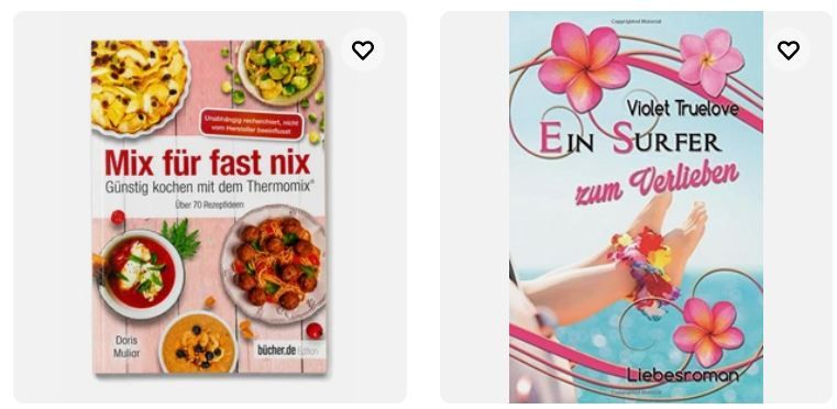 📖 eBay 2 für 1 auf Bücher - z.B. 2x Mix für fast nix für 8,98€ (statt 30€) - Nur 4,50€ pro Buch! 📖 eBay 2 für 1 auf Bücher z.B. 2x Mix für fast nix für 8,98€ (statt 30€) Nur 4,50€ pro Buch!