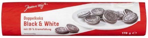 3,17kg! 🍪 18x Jeden Tag Doppelkeks Black & White ab 8,88€ (statt 25€)   Joybuy Neukunden