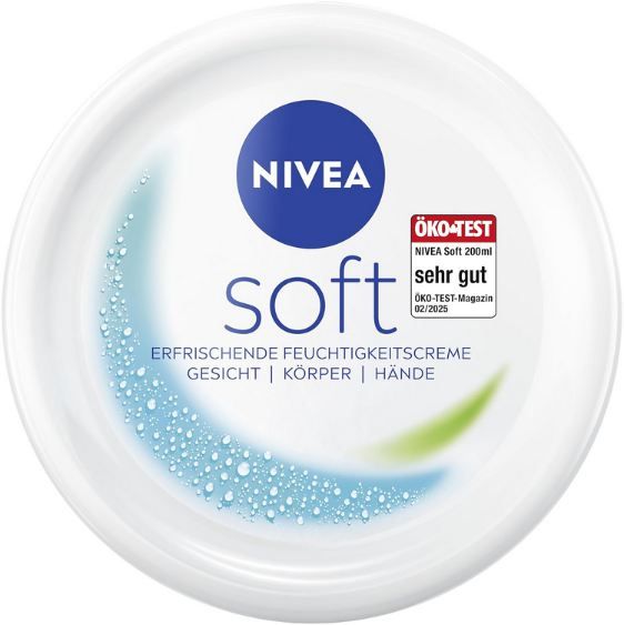 🧴 Nivea Soft erfrischende Feuchtigkeitscreme, 200ml ab 2,47€ (statt 4€)