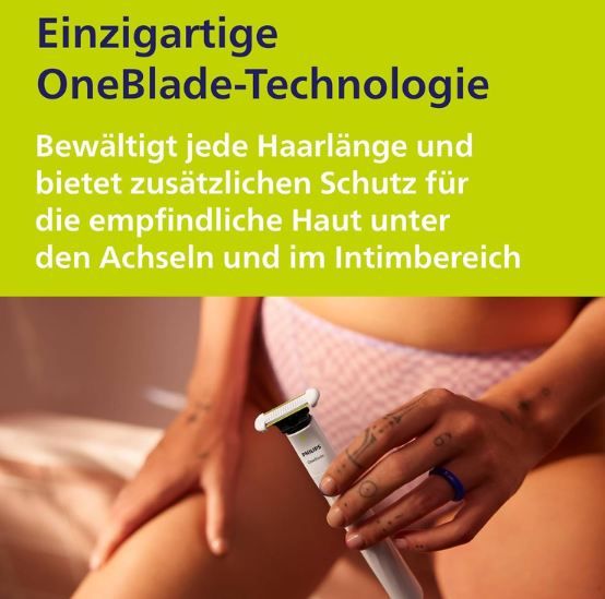 🪒 Philips OneBlade Intimate Haarentferner für 34,99€ (statt 45€) 🪒 Philips OneBlade Intimate Haarentferner für 34,99€ (statt 45€)