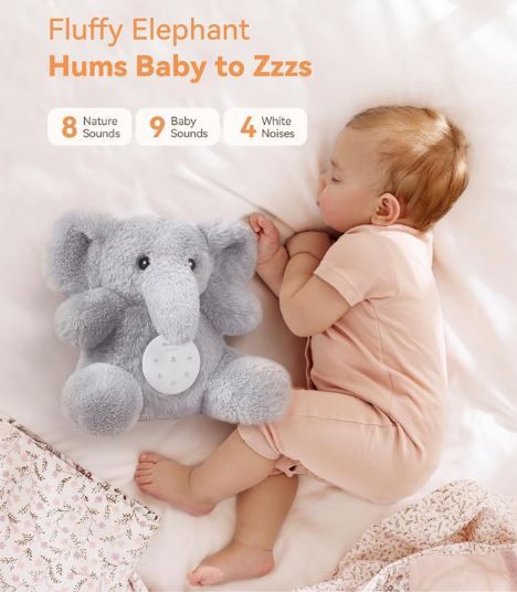 🐘 Dreamegg Elefant Einschlafhilfe Babys mit 21 Sounds & Aufnahmefunktion für 11,99€ (statt 20€) 🐘 Dreamegg Elefant Einschlafhilfe Babys mit 21 Sounds & Aufnahmefunktion für 11,99€ (statt 20€)