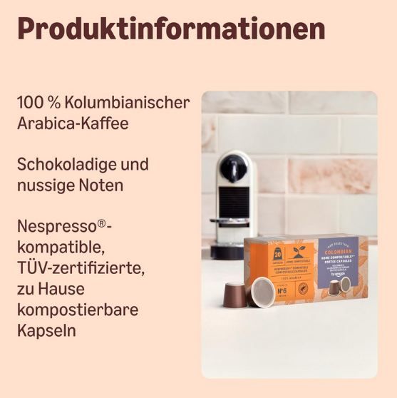 ☕ 4 x 20er Pack By Amazon Colombian Kaffeekapseln ab 9,86€ (statt 15€) ☕ 4 x 20er Pack By Amazon Colombian Kaffeekapseln ab 9,86€ (statt 15€)