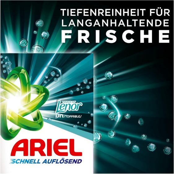 🫧 72WL Ariel Lenor Unstoppables Waschmittel ab 15,33€ (statt 19€)