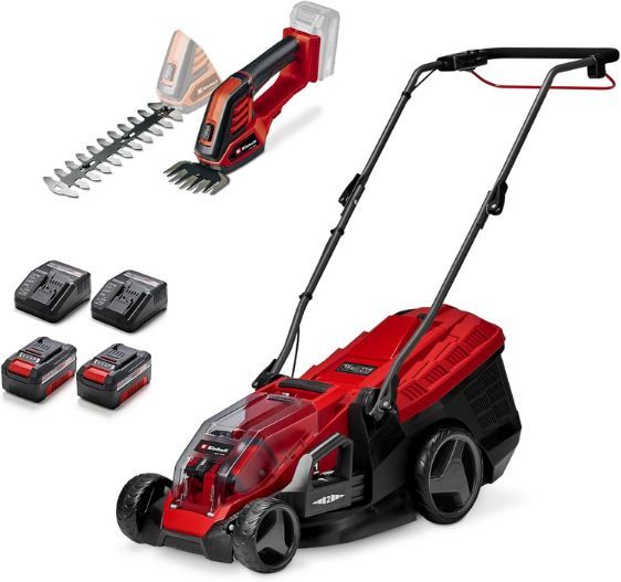 🏡 Einhell GE CM 36/36 Rasenmäher Set + Strauchschere für 253,99€ (statt 311€)