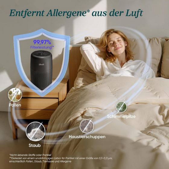 🌪️ Levoit Core Mini Luftreiniger mit Aromatherapie für 47,49€ (statt 60€) 🌪️ Levoit Core Mini Luftreiniger mit Aromatherapie für 47,49€ (statt 60€)