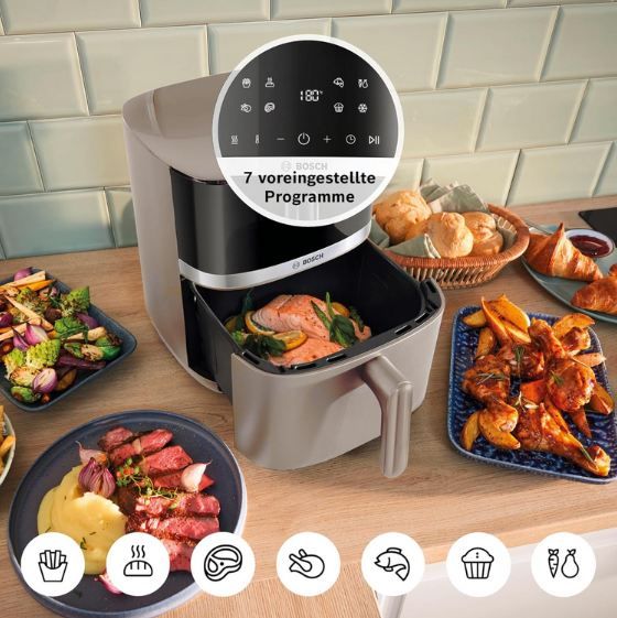 đ Bosch Serie 4 XL Air Fryer mit 7 Programmen & 6,1L fĂŒr 79⏠(statt 105âŹ) đ Bosch Serie 4 XL Air Fryer mit 7 Programmen & 6,1L fĂŒr 79⏠(statt 105âŹ)