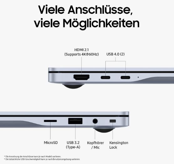 💻 Samsung Galaxy Book4 Edge 15,6 💻 Samsung Galaxy Book4 Edge 15,6 AI Laptop, 16GB/256GB für 499€ (statt 608€)