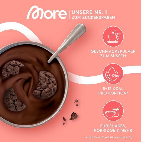 đȘ 170g MORE Chunky Flavour Dark Cookie Crumble ab 11⏠(statt 19âŹ) đȘ 170g MORE Chunky Flavour Dark Cookie Crumble ab 11⏠(statt 19âŹ)