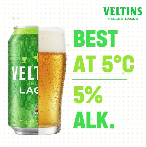 🍻 18er Pack Veltins Helles Lager WM-Box, 0,33L Dosen für 10,79€ (statt 14€) - 0,60€ pro Dose 🍻 18er Pack Veltins Helles Lager WM Box, 0,33L Dosen für 10,79€ (statt 14€) 0,60€ pro Dose