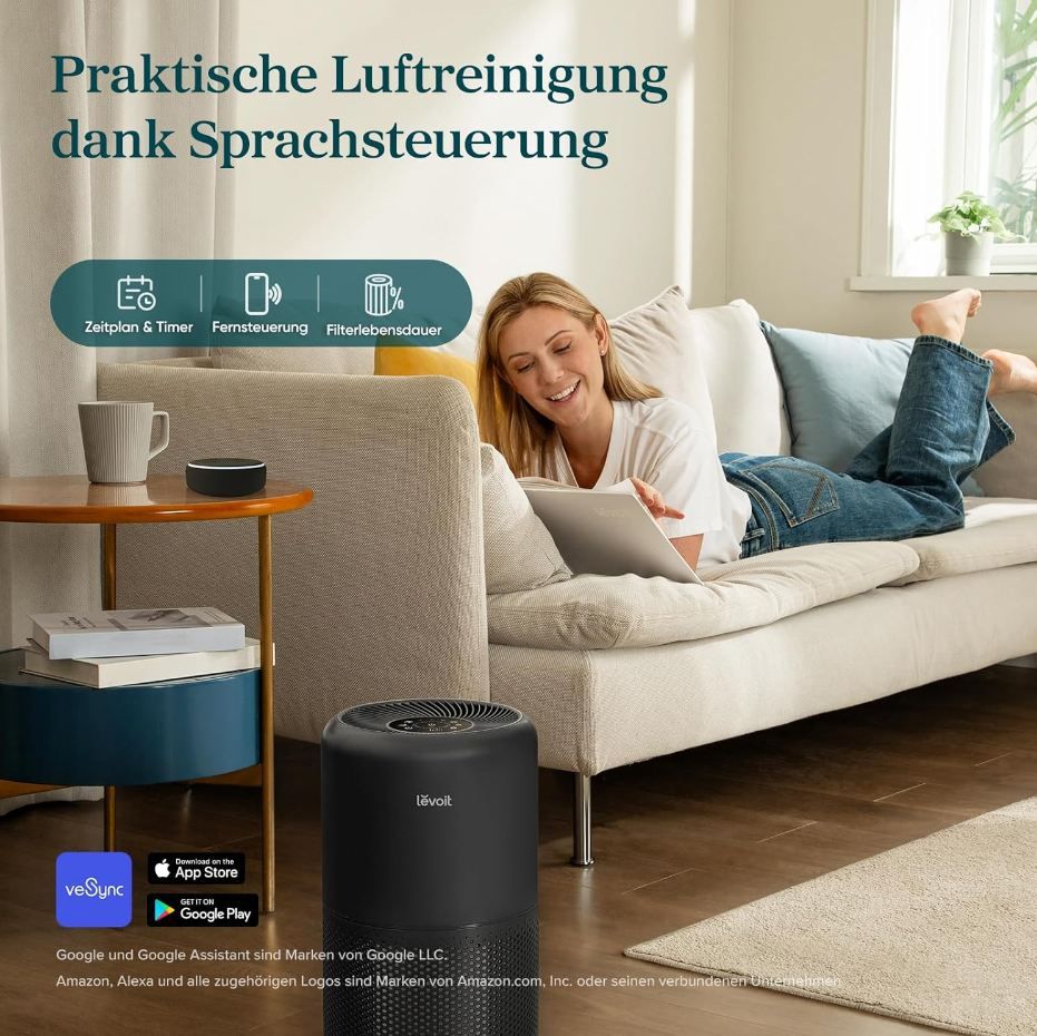 💨 Levoit Core 300S Luftreiniger mit HEPA Filter für 127,49€ (statt 160€) 💨 Levoit Core 300S Luftreiniger mit HEPA Filter für 127,49€ (statt 160€)