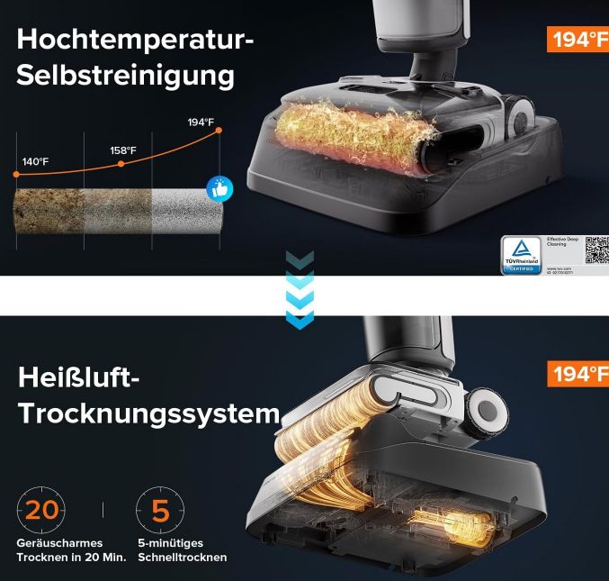 🧹 roborock F25 ALT Nass Trockensauger mit Heißluft-Schnelltrocknen für 269,99€ (statt 320€) 🧹 roborock F25 ALT Nass Trockensauger mit Heißluft Schnelltrocknen für 269,99€ (statt 320€)